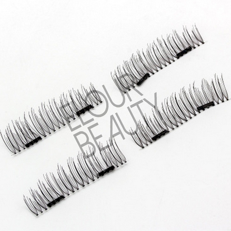 First grade 3D magnetic reusable fake eyelashes UK EA57